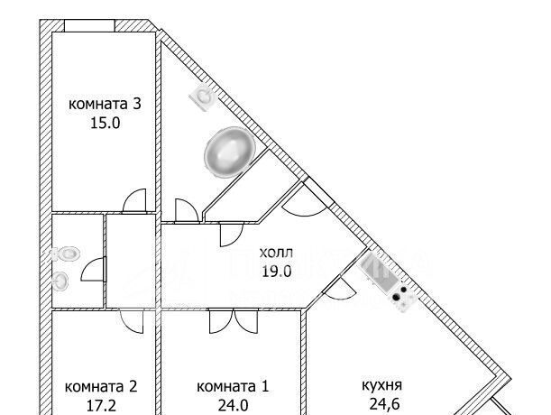 квартира г Ивантеевка ул Санаторная 1 Пушкинский городской округ фото 2