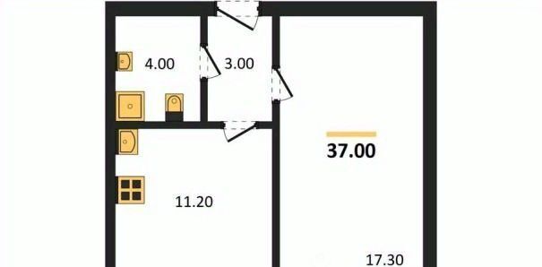 квартира г Воронеж р-н Левобережный ул Цимлянская 10в фото 1