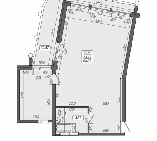 квартира ул Мыс Кунгасный 3б фото