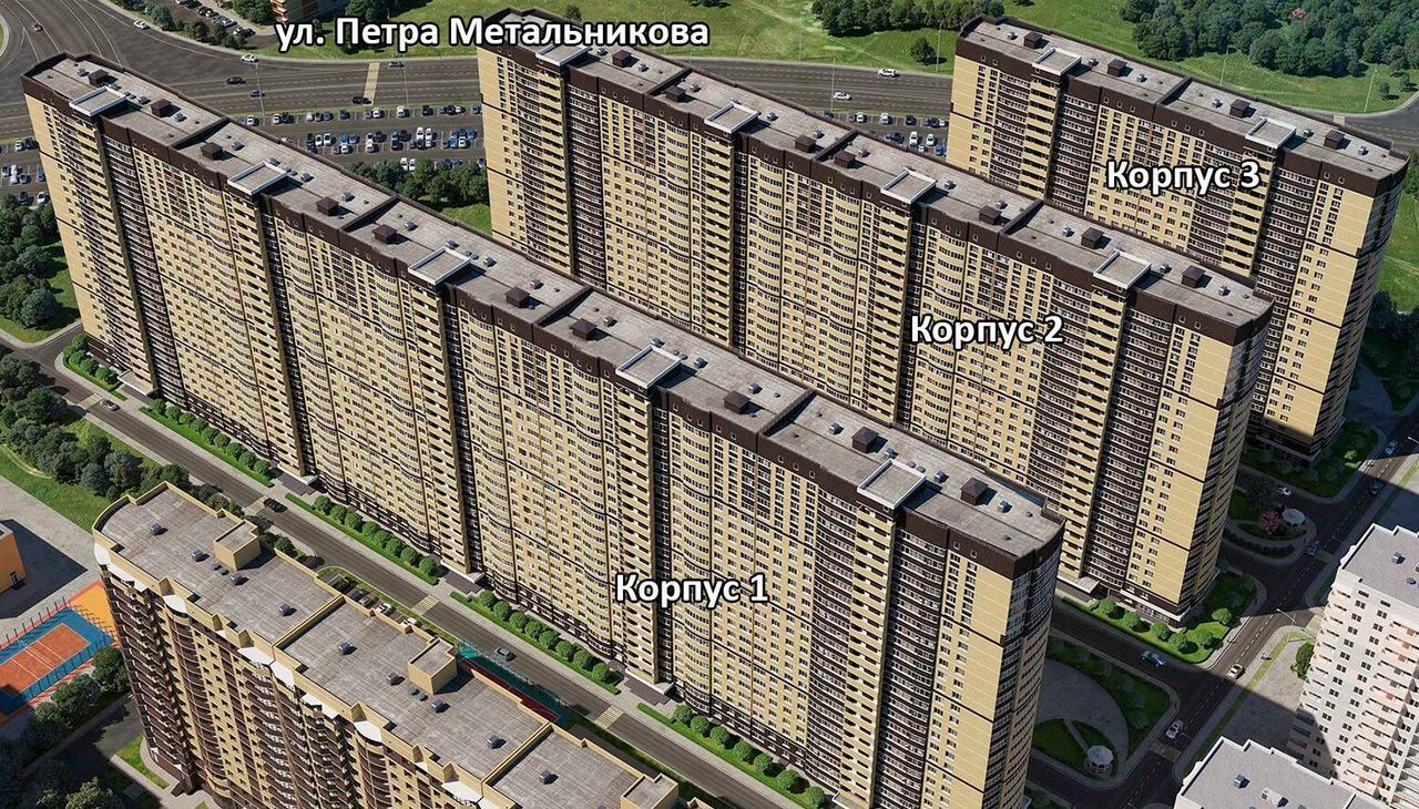 квартира г Краснодар р-н Прикубанский ул им. Петра Метальникова 11 фото 8