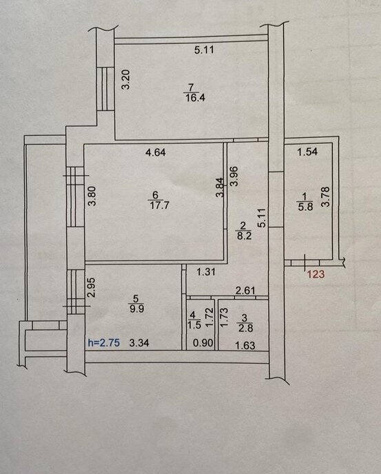 квартира г Барнаул тракт Змеиногорский 104п/5 фото 22