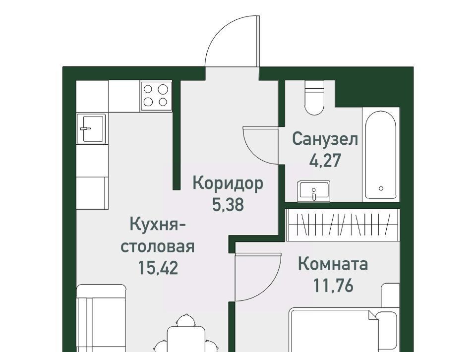 квартира г Челябинск Западный Привилегия мкр фото 1