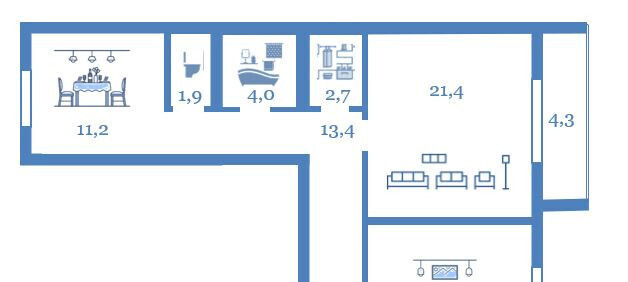 квартира г Волгоград ул им. Рихарда Зорге 55 фото 2