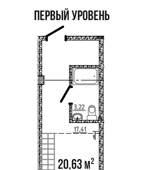 квартира г Тольятти 4-й квартал б-р Курчатова 20 м-н фото 5
