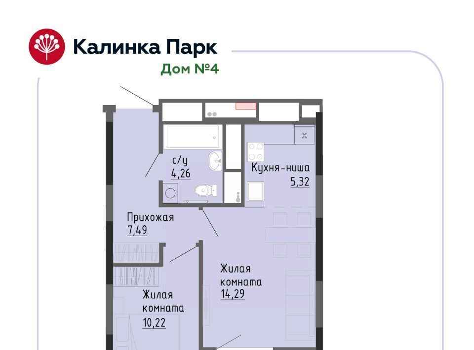 квартира г Ижевск р-н Индустриальный снт Восток-3 90 фото 1