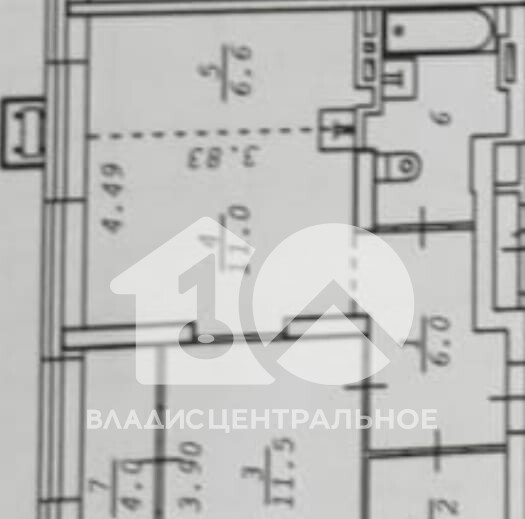 квартира г Новосибирск ул Лобачевского 51/2 Экорайон Стрижи м-н фото 35