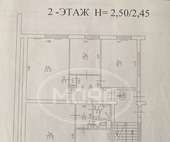 квартира г Калининград р-н Центральный ул Алданская 11 фото 2