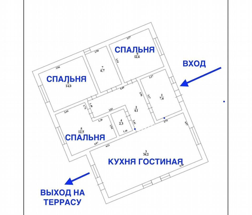 дом г Симферополь р-н Центральный ул Героев Альмы 32 фото 9