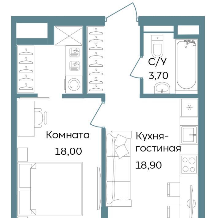 квартира г Саки ул Морская TEMPO фото 1
