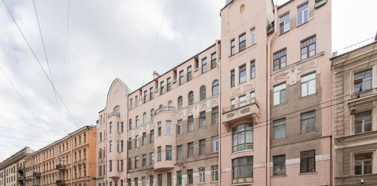 квартира г Санкт-Петербург метро Площадь Восстания Пески ул 5-я Советская 7/9 округ Смольнинское фото 38