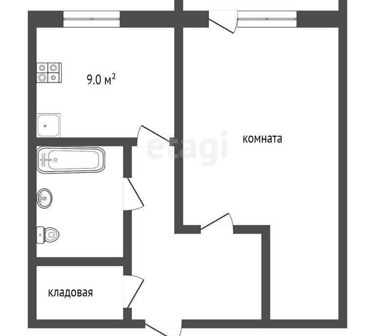 квартира г Муром Южный ул Энгельса 21 фото 1