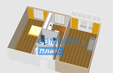 квартира г Бийск ул Приречная 2/2 фото 21