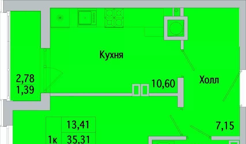 квартира г Батайск ул Ушинского 29ак/2 фото 11