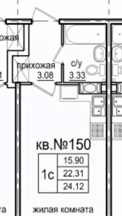 квартира г Санкт-Петербург метро Комендантский Проспект ул Планерная 87к/1 округ Юнтолово фото 2