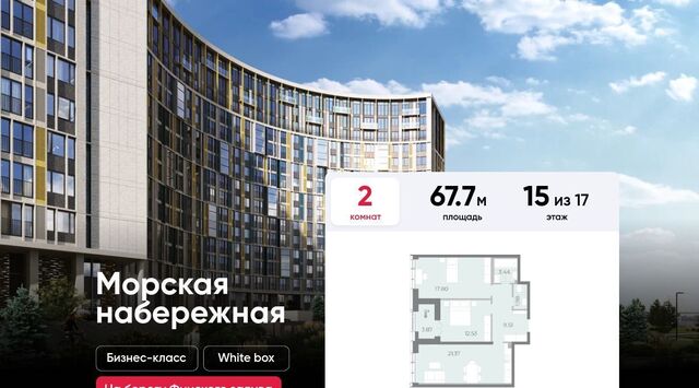 метро Приморская наб Морская ЖК «Морская набережная. SeaView» жилой комплекс фото