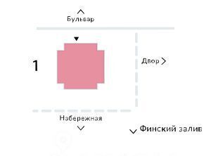 квартира г Санкт-Петербург метро Приморская наб Морская ЖК «Морская набережная. SeaView» жилой комплекс фото 2