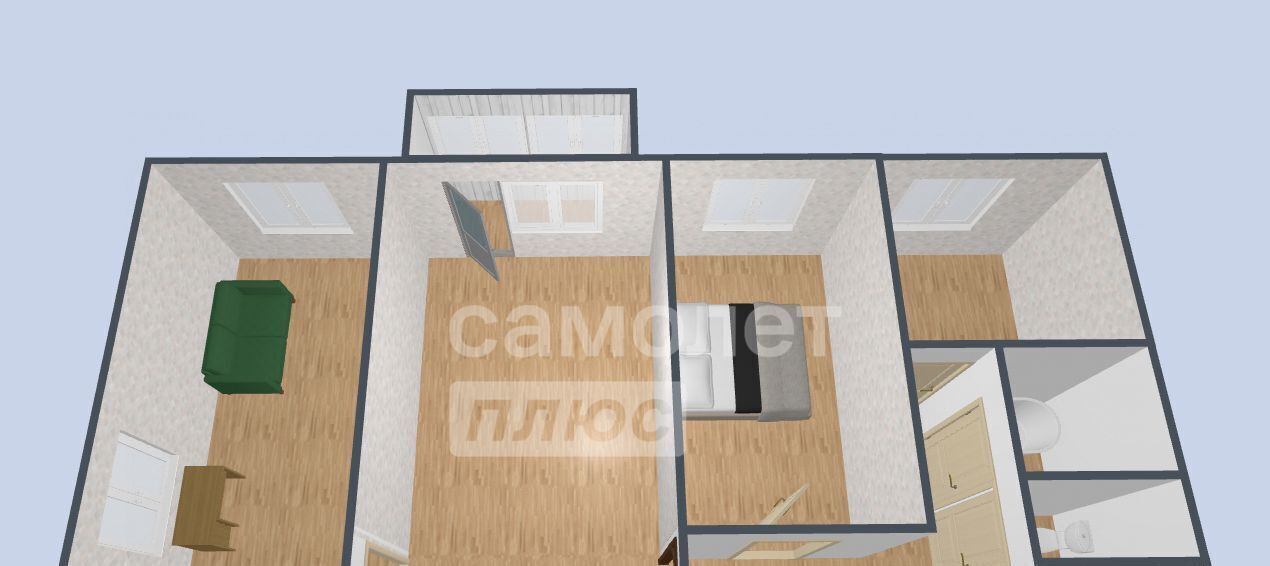 квартира г Сыктывкар ул Юхнина 2 фото 2