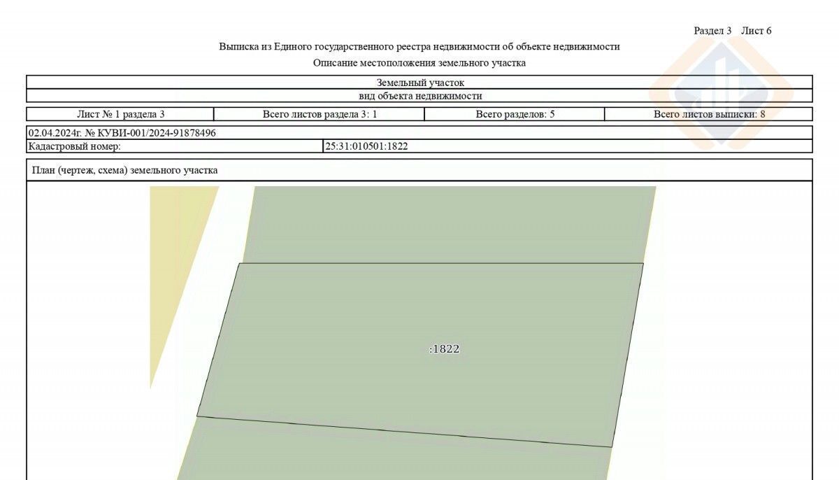 земля г Находка ул Рябиновая 2 фото 7