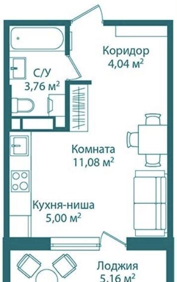 квартира г Миасс ул Кирова 86 р-н Западный, Миасский г. о. фото 1