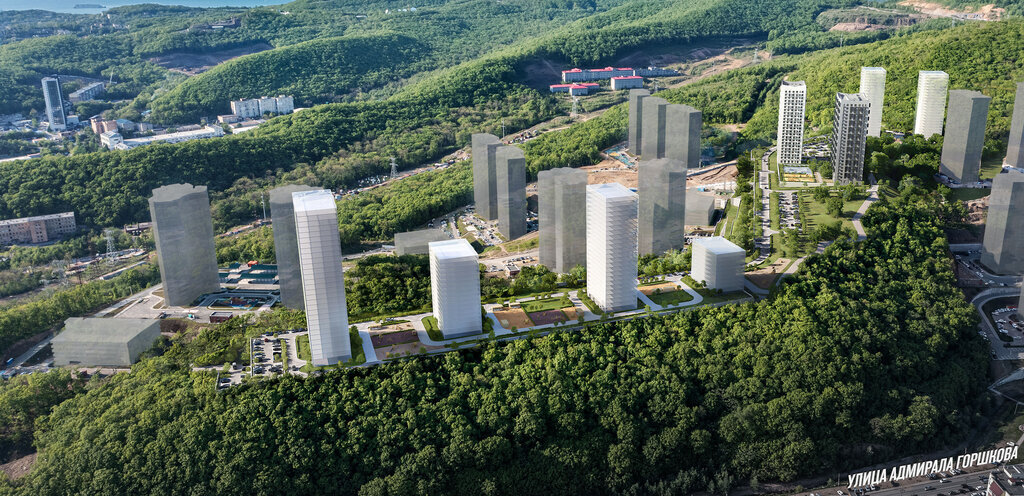 квартира г Владивосток р-н Первореченский жилой комплекс Снежный парк, 2 фото 3