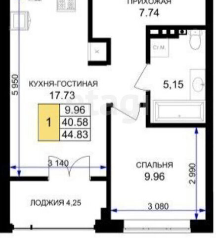 р-н Московский ул Садовая 43 фото
