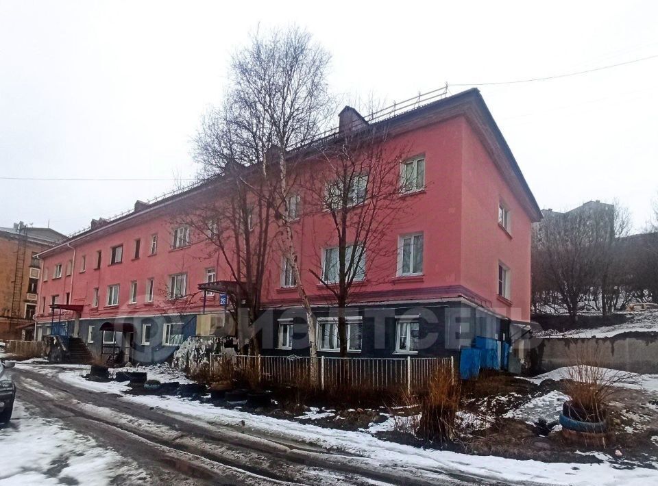квартира г Мурманск р-н Октябрьский ул Папанина 28 фото 1