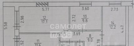 квартира г Можга пер Северный 14 Можгинский район фото 2