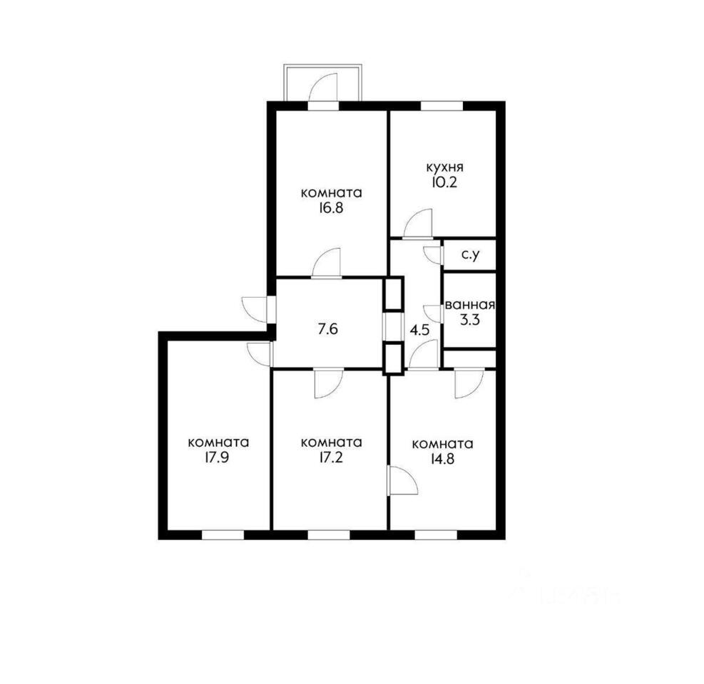 квартира г Краснодар р-н Центральный ул Красная 202 фото 12