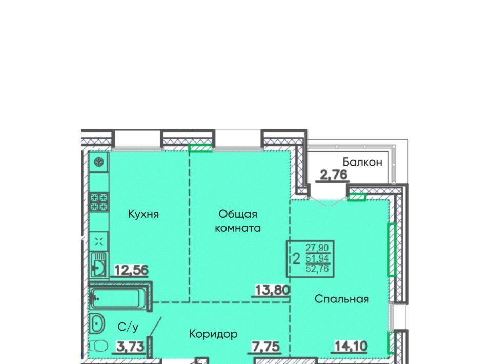 квартира г Улан-Удэ мкр Энергетик р-н Октябрьский фото 1