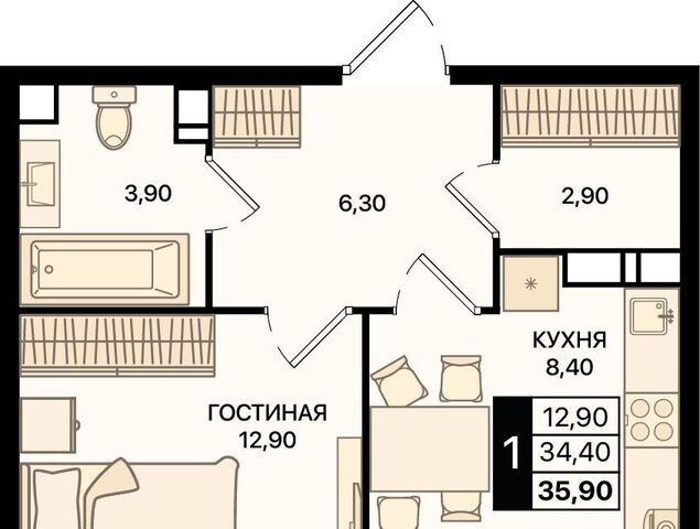 р-н Первомайский ЖК «Движение61» фото