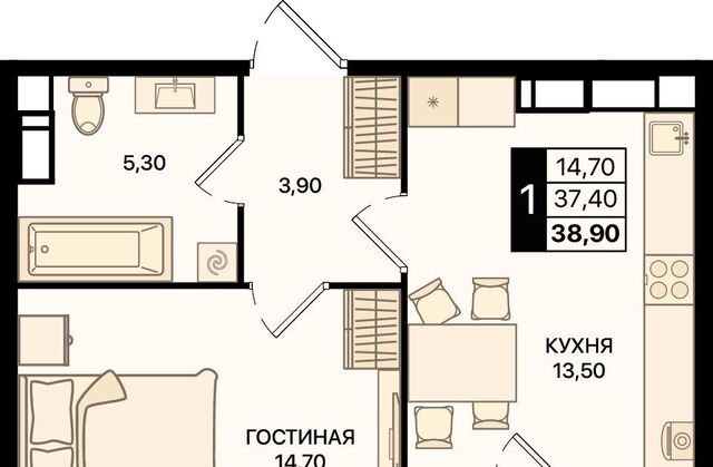 р-н Первомайский ЖК «Движение61» фото