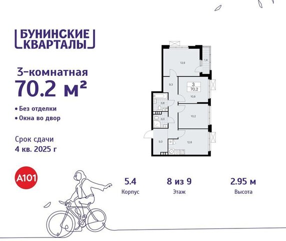 ЖК Бунинские Кварталы 5/4 метро Коммунарка ТиНАО Потапово фото
