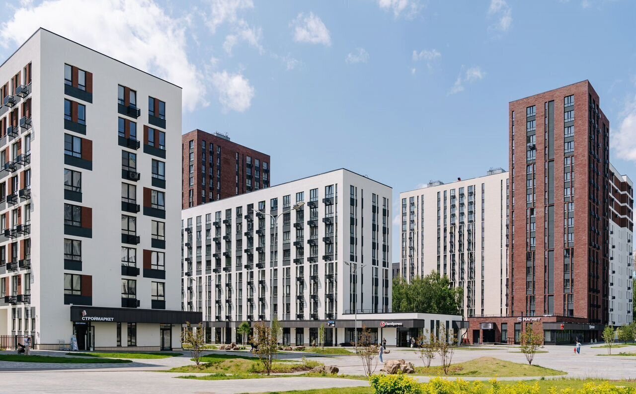 квартира г Москва п Сосенское жилой район «Скандинавия» метро Коммунарка ул Поляны 18/2 Потапово, з/у 50Д, Московская область фото 19