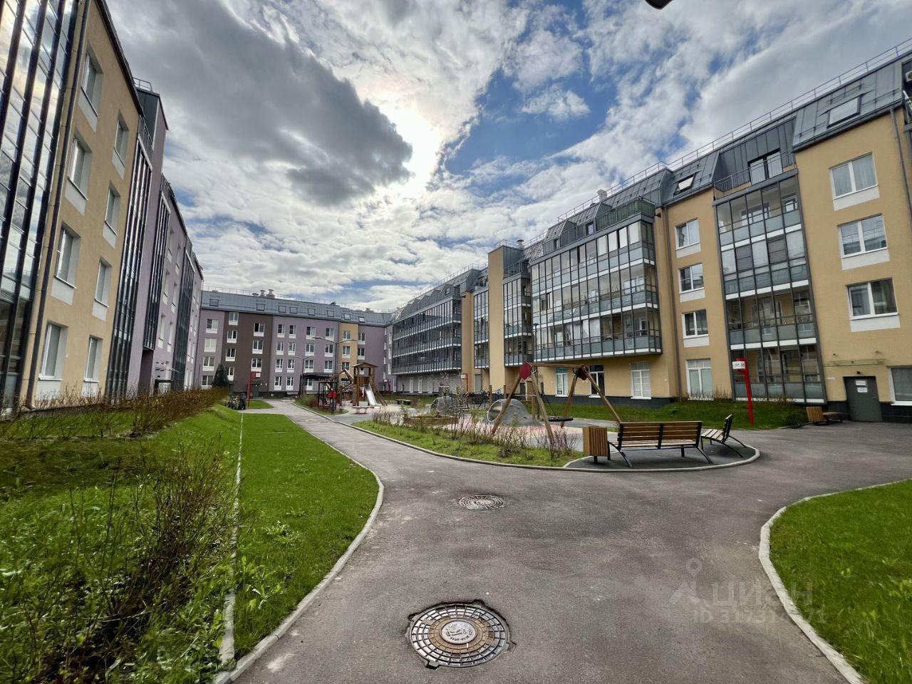 квартира г Санкт-Петербург р-н Московский ул Меридианная 6/1 ЖК Зелёный квартал Ленинградская область фото 11
