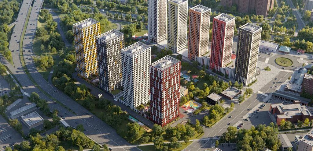 квартира г Москва метро Павшино метро Красногорская жилой комплекс Тетрис, к 6, г Балашиха, микрорайон Павшино фото 4
