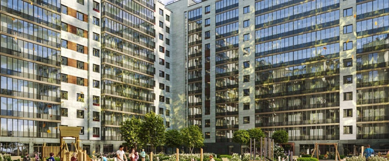 квартира г Санкт-Петербург п Шушары метро Достоевская ЖК «Аквилон All In 3.0» фото 2