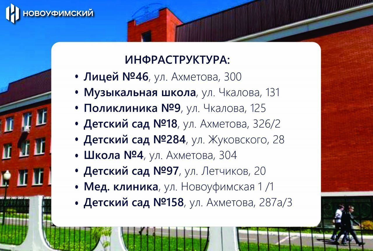 квартира г Уфа ул. Новоуфимская, д. 13 фото 15
