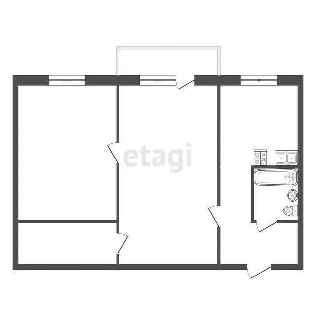квартира г Ирбит ул Комсомольская 2 фото 29