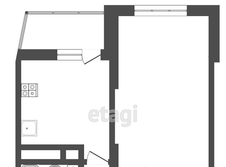 квартира г Дмитров микрорайон имени В.Н. Махалина 37 фото 1