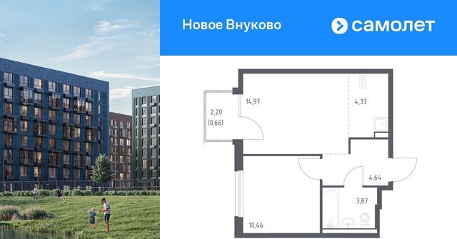 метро Рассказовка ЖК «Новое Внуково» № 37 кв-л, к 23 фото