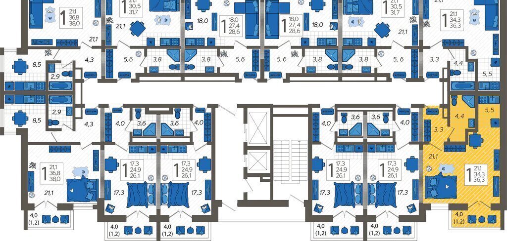 квартира г Сочи с Илларионовка р-н Адлерский ул Искры 88к/6 Адлер фото 2