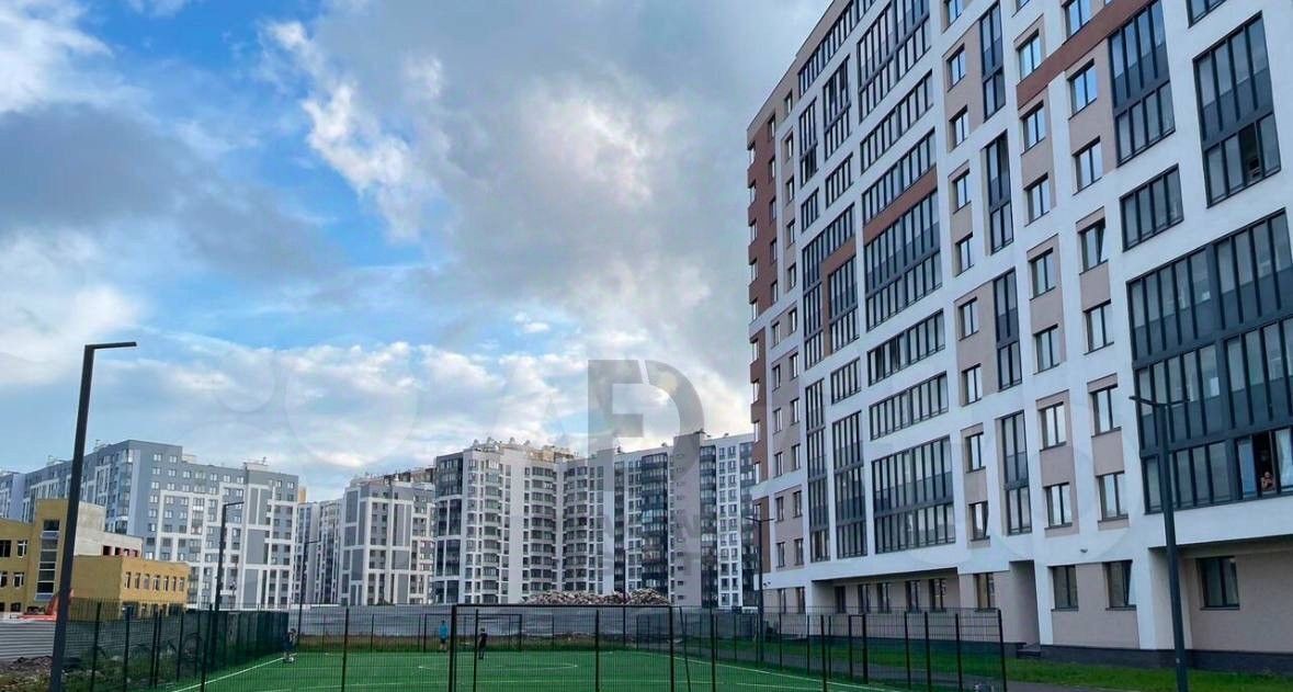 квартира г Кудрово Северное Кудрово пр-кт Строителей 1к/2 Улица Дыбенко, Заневское городское поселение фото 15