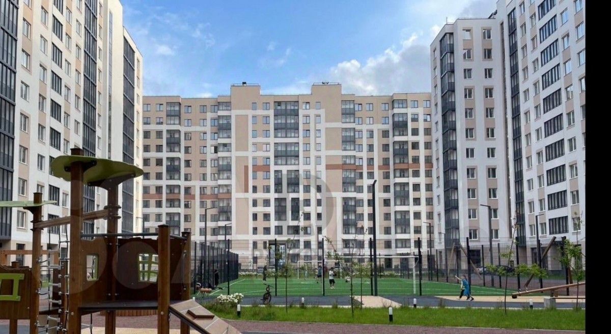 квартира г Кудрово Северное Кудрово пр-кт Строителей 1к/2 Улица Дыбенко, Заневское городское поселение фото 20