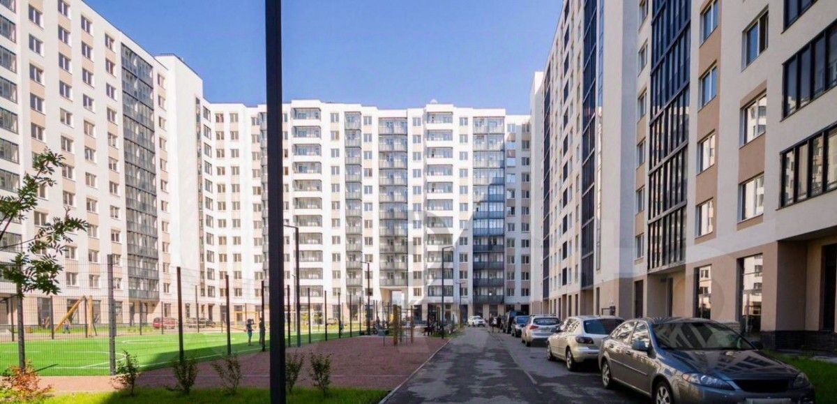 квартира г Кудрово Северное Кудрово пр-кт Строителей 1к/2 Улица Дыбенко, Заневское городское поселение фото 22