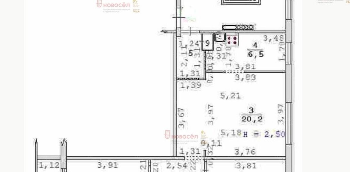 квартира г Екатеринбург р-н Верх-Исетский Геологическая ул Крауля 84 фото 8