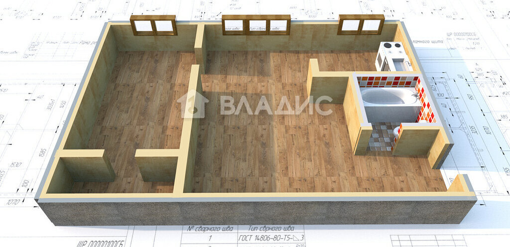 квартира г Ангарск 178-й квартал 1 фото 5