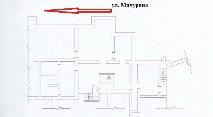 торговое помещение г Саратов р-н Волжский ул им Мичурина И.В. 150/154 фото 4
