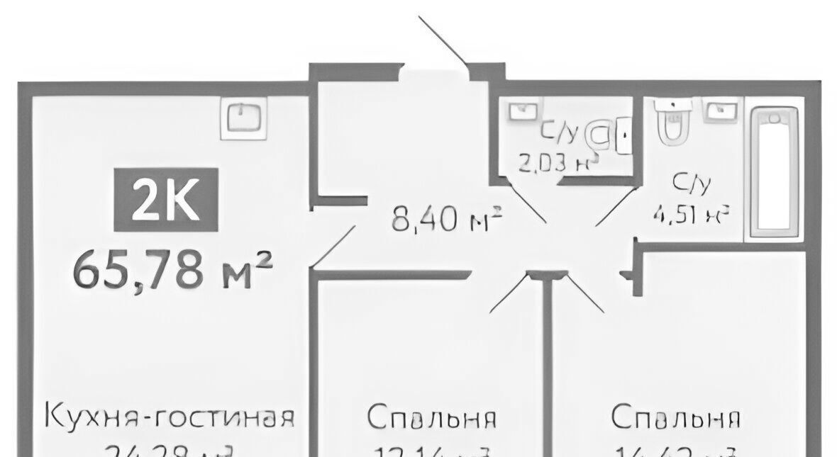 квартира г Тюмень р-н Ленинский ул Павла Никольского 2 фото 2