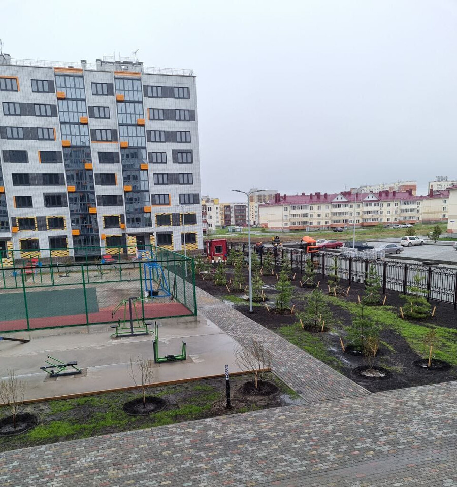 квартира г Омск Новый Амур м-н, 4-й Амурский проезд, 13 фото 4