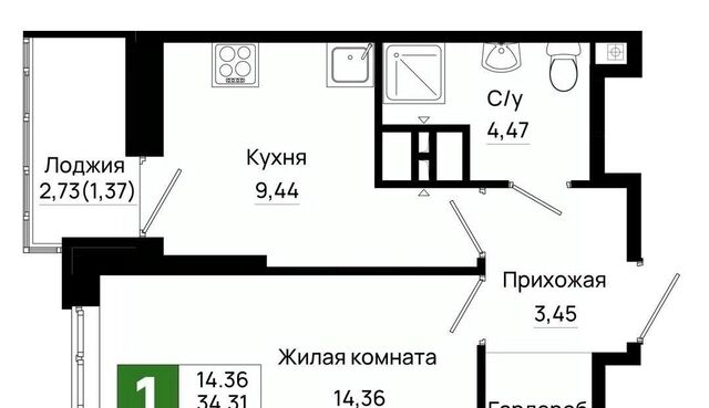 р-н Октябрьский ЖК «Октябрь Парк» фото